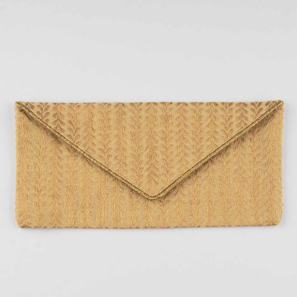 Pack of Gold Leaf Reusable Cloth Envelopes