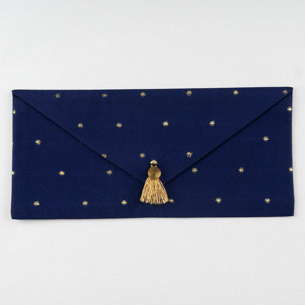 Pack of Indigo Dobby Reusable Cloth Envelopes